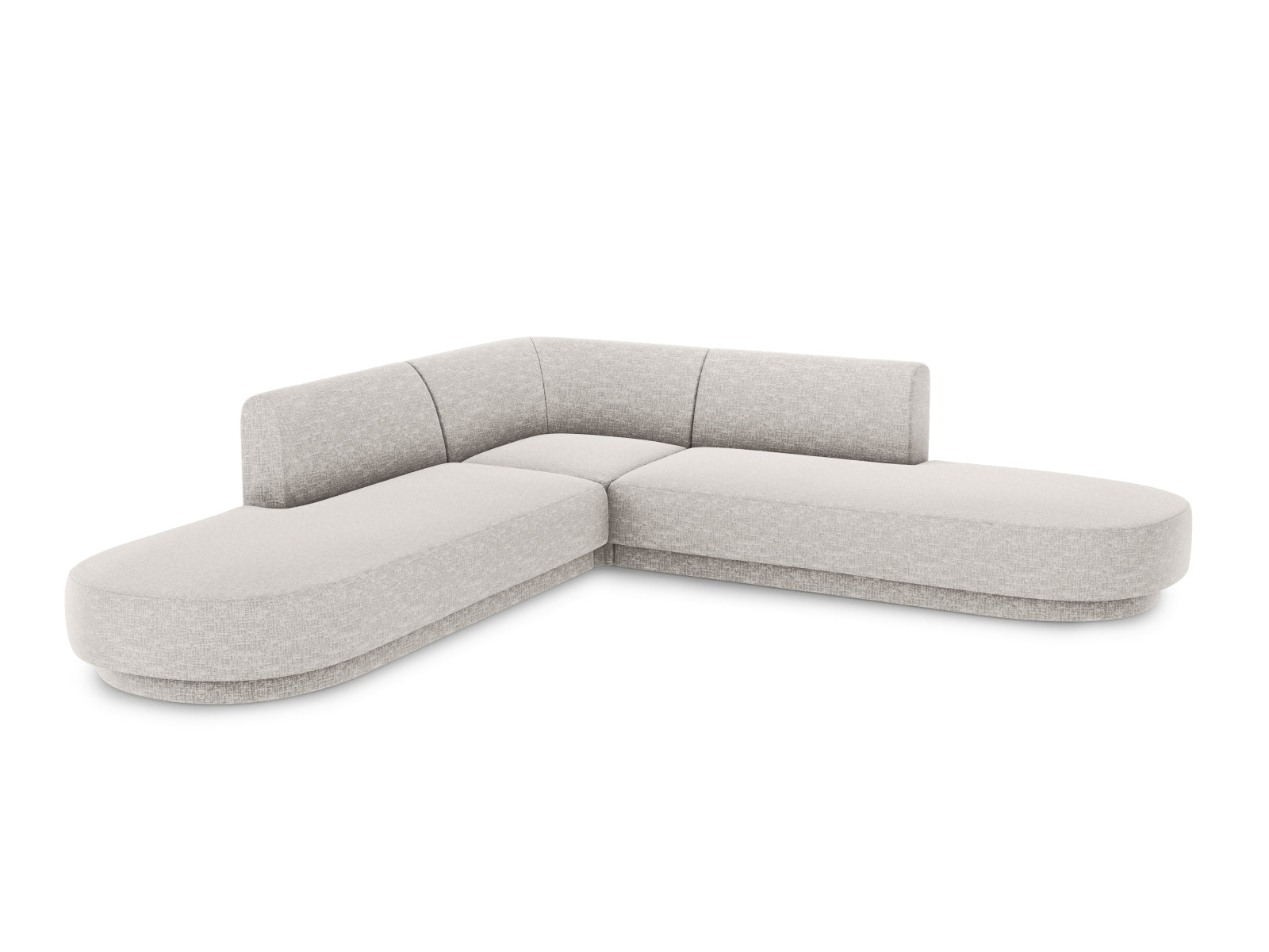 Entdecken Sie das Miley Symmetrical Ecksofa 5 Sitzer von Micadoni – stilvolles Design, hoher Komfort und vielseitige Farboptionen für Ihr Zuhause.