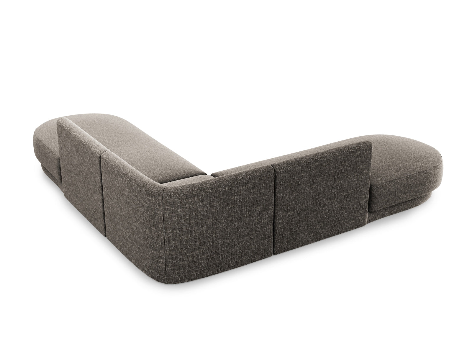 Erleben Sie das Miley Symmetrical Ecksofa 5 Sitzer von Micadoni – eine harmonische Verbindung von modernem Design, exzellentem Komfort und praktischen Funktionen für Ihr Wohnzimmer.