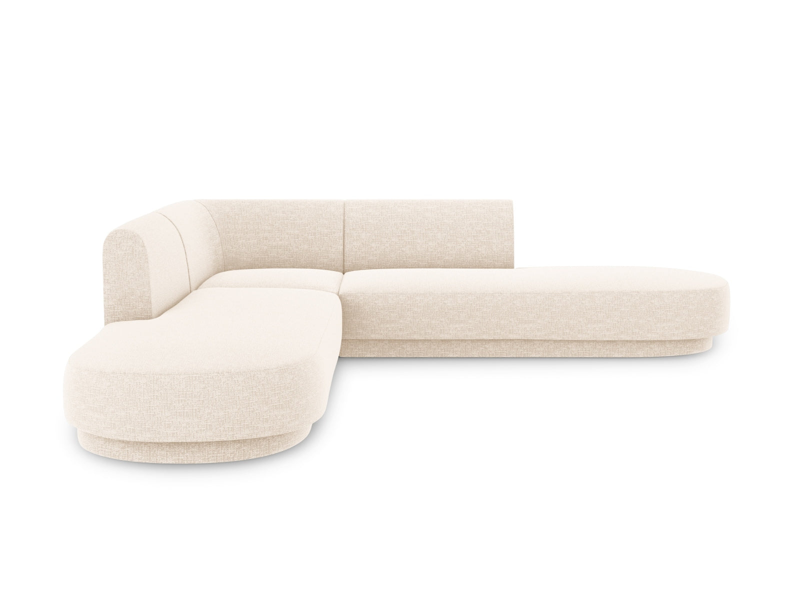 Erleben Sie das Miley Symmetrical Ecksofa 5 Sitzer von Micadoni – stilvoll, geräumig und perfekt für entspannte Stunden mit Freunden und Familie.