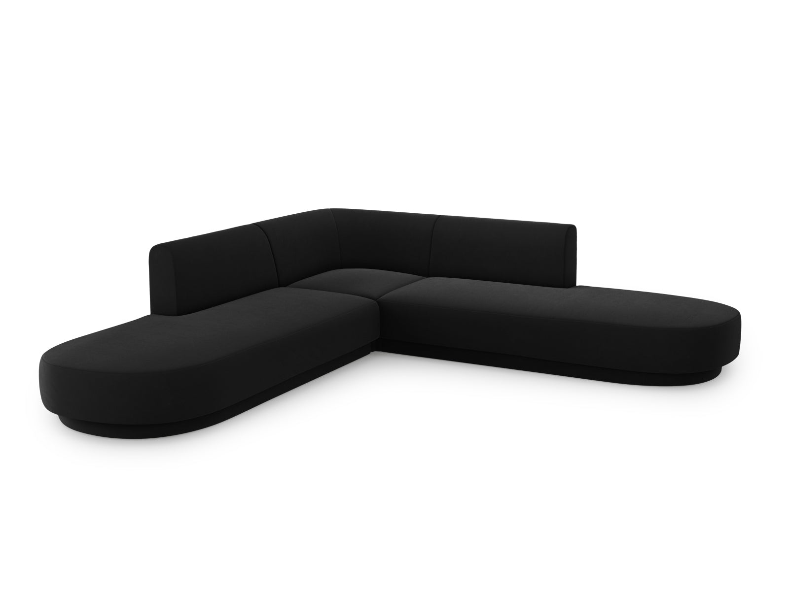 Entdecken Sie das elegante Miley Velour Ecksofa von Micadoni – ein stilvolles 5-Sitzer Sofa, das Komfort und modernes Design vereint.