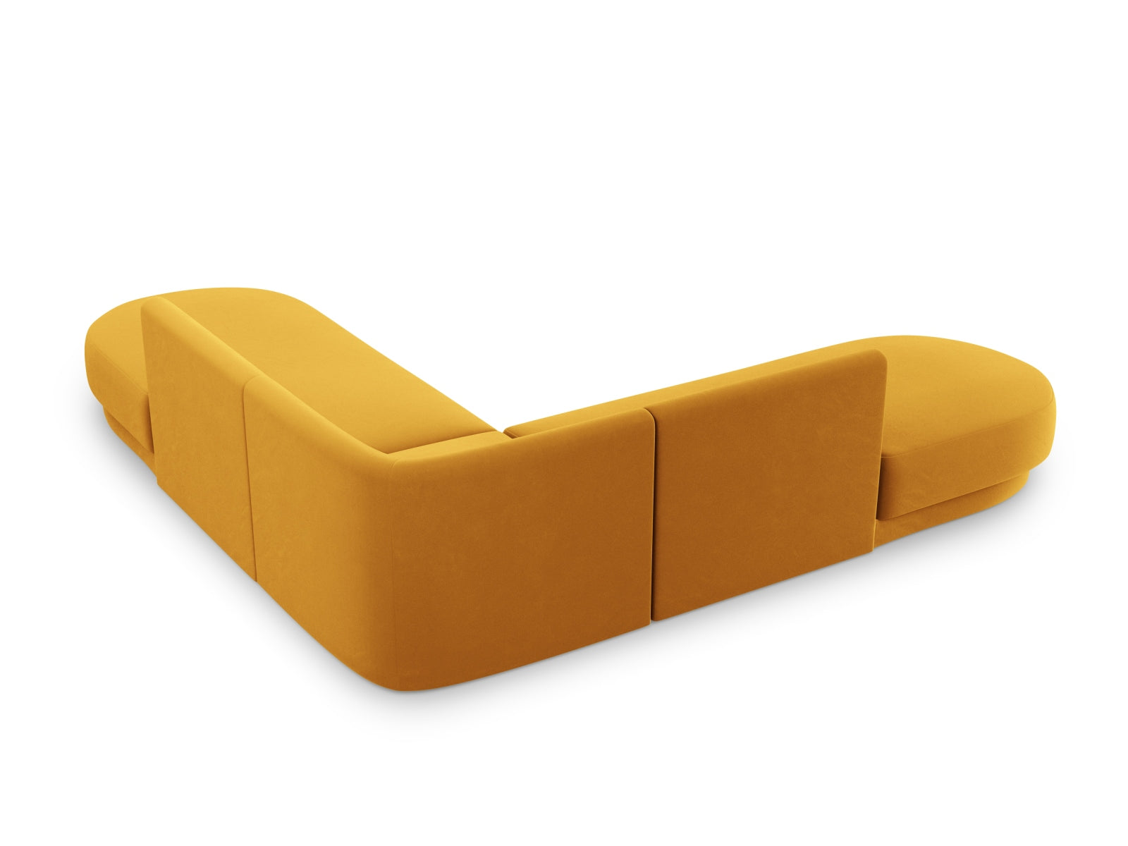 Erleben Sie das Miley Velour Ecksofa von Micadoni – ein elegantes 5-Sitzer Sofa, das Komfort und modernes Design perfekt vereint.