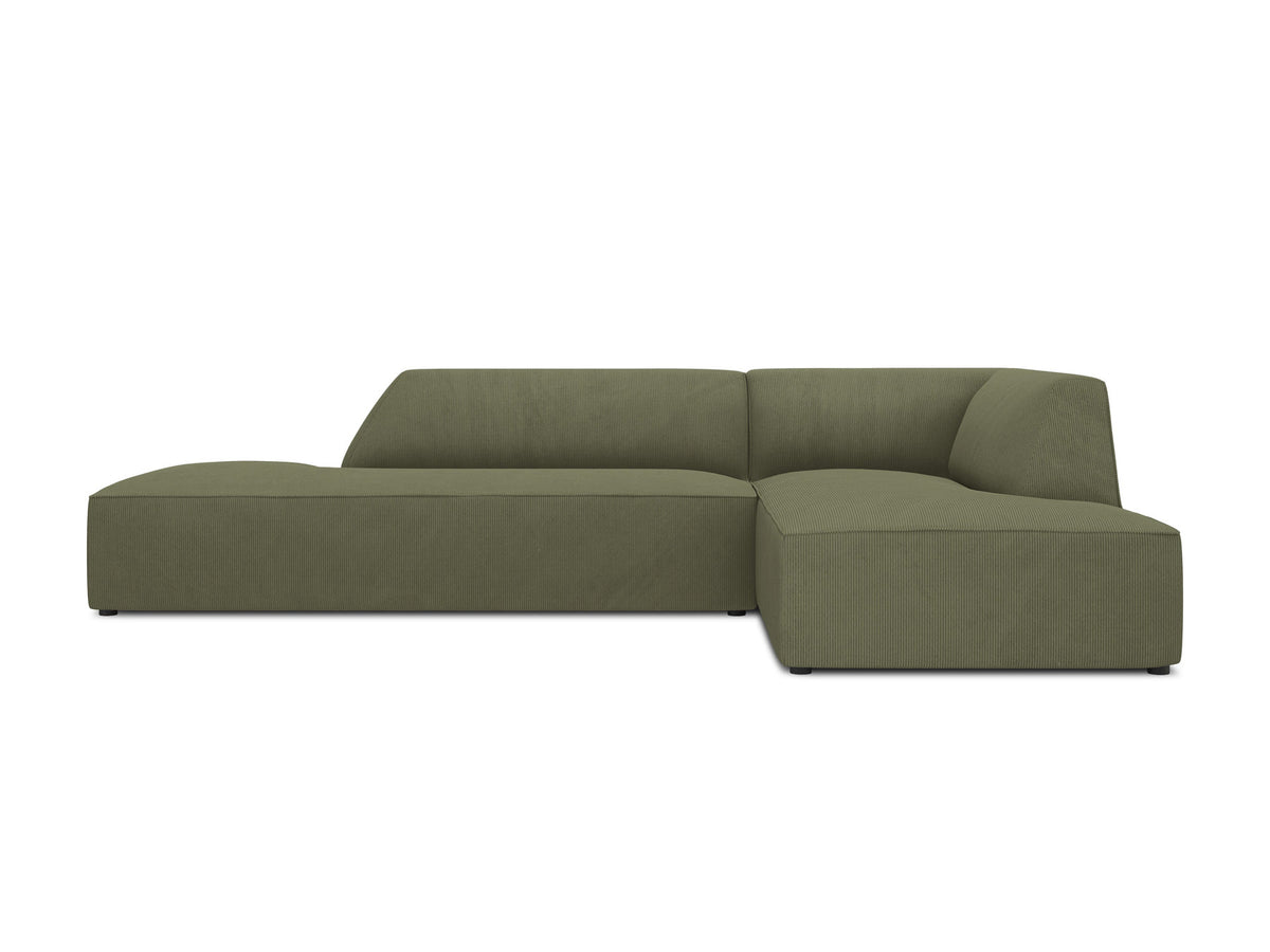 Ruby Modulares Ecksofa Open end rechts 4 Sitzer in Green-Scala präsentiert im Onlineshop von KAQTU Design AG. L-Sofa rechts ist von Micadoni