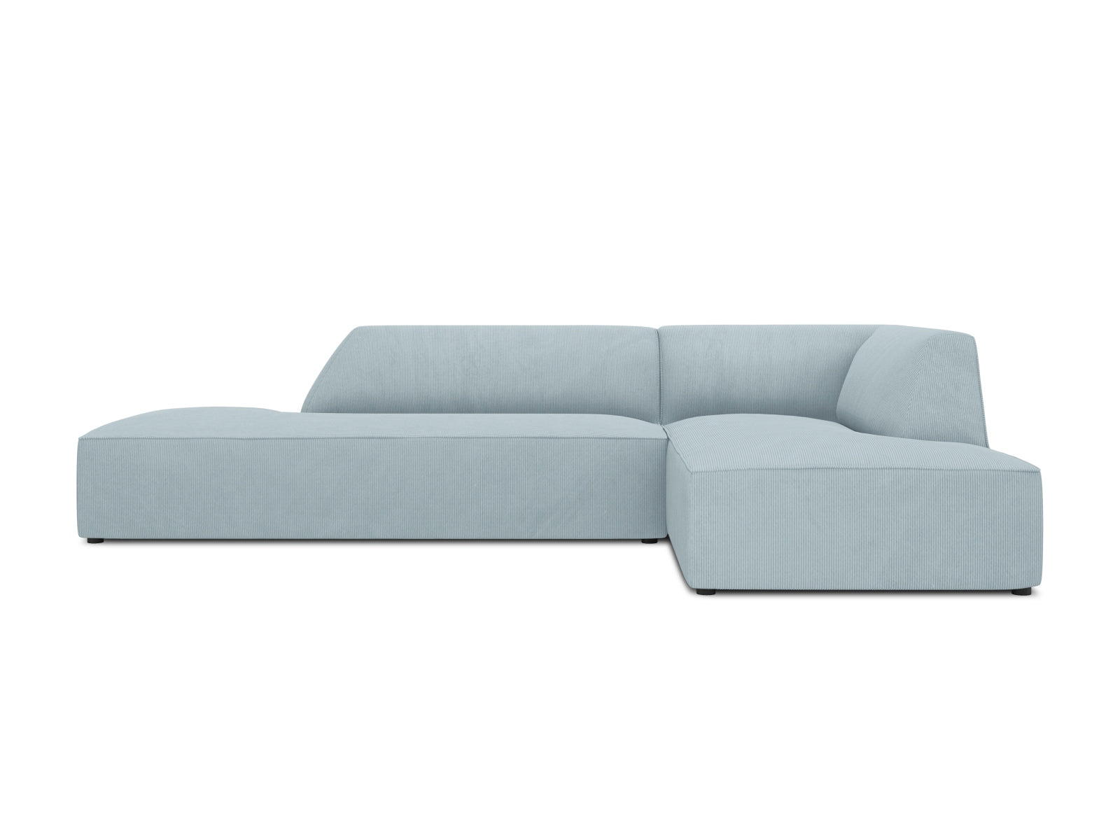 Ruby Modulares Ecksofa rechts 4 Sitzer in Light Blue präsentiert im Onlineshop von KAQTU Design AG. Ecksofa rechts ist von Micadoni