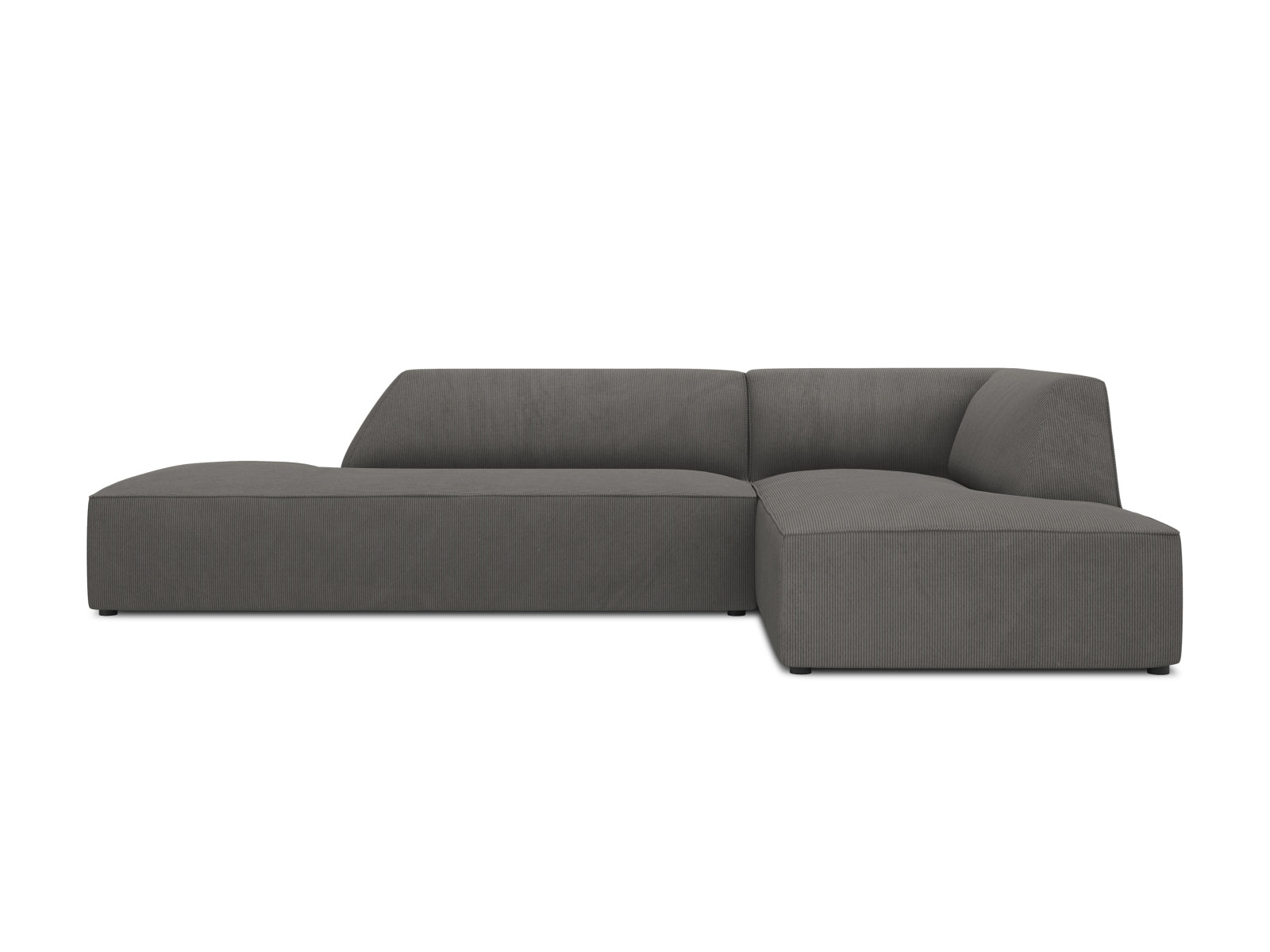 Ruby Modulares Ecksofa rechts 4 Sitzer in Dark Grey präsentiert im Onlineshop von KAQTU Design AG. Ecksofa rechts ist von Micadoni