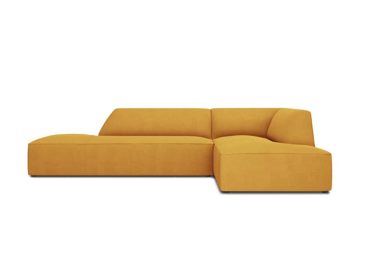 Ruby Modulares Ecksofa Open end rechts 4 Sitzer in Yellow-Ottawa präsentiert im Onlineshop von KAQTU Design AG. L-Sofa rechts ist von Micadoni