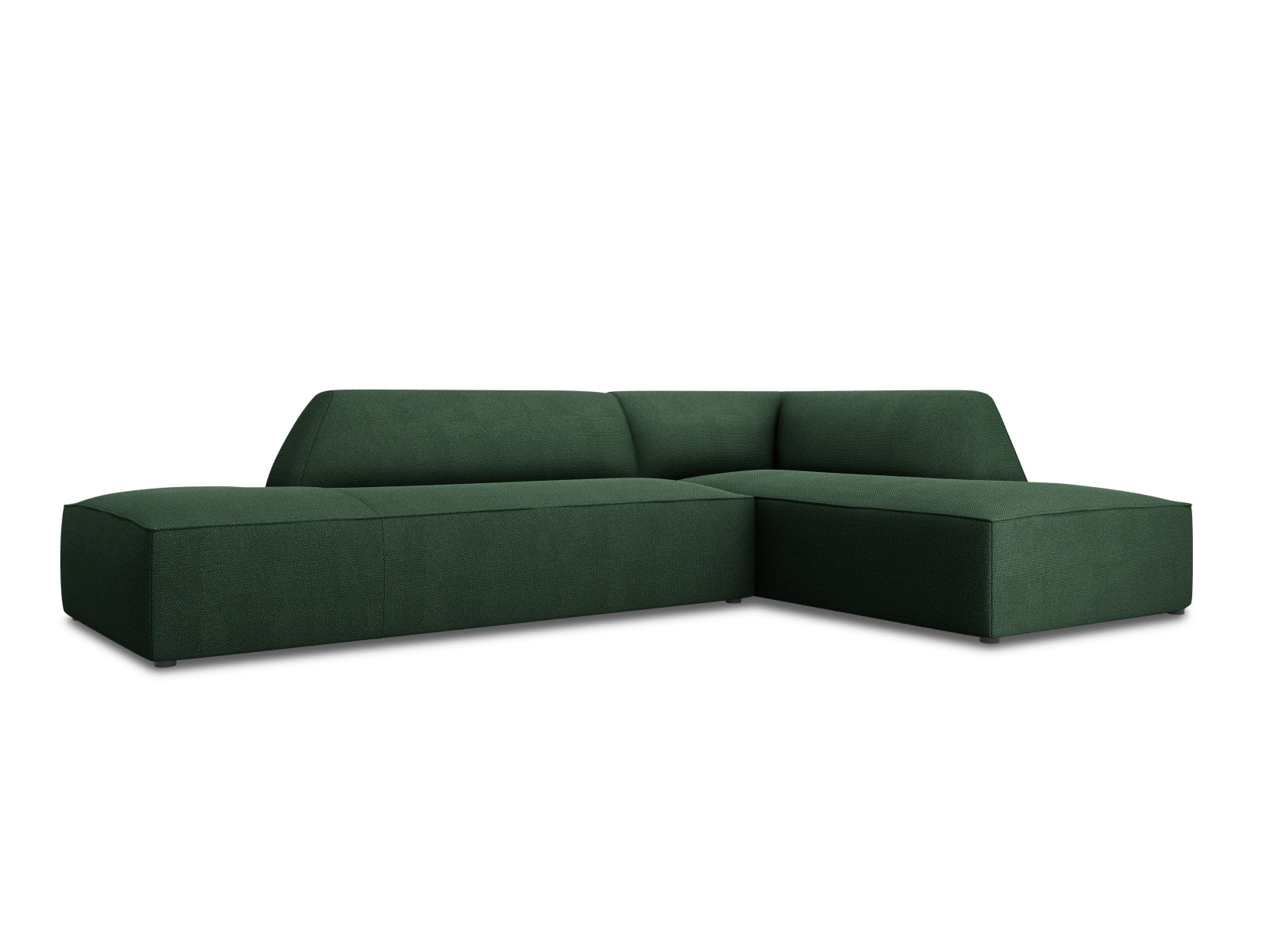 Entdecken Sie das Ruby Ecksofa rechts 4 Sitzer von Micadoni – stilvolles Design, modular anpassbar und perfekt für Ihr modernes Wohnzimmer.