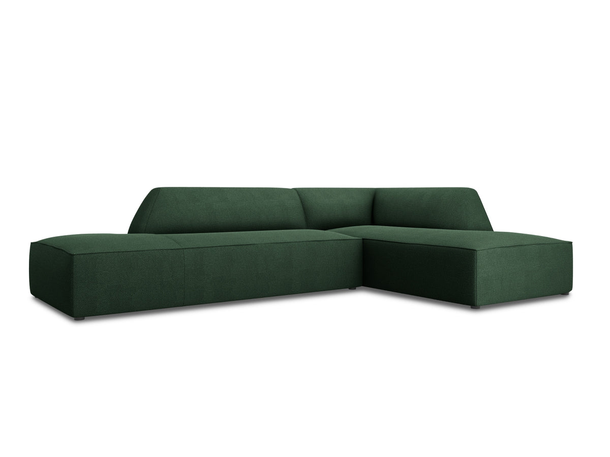 Ruby Modulares Ecksofa Open end rechts 4 Sitzer in Green-Ottawa präsentiert im Onlineshop von KAQTU Design AG. L-Sofa rechts ist von Micadoni