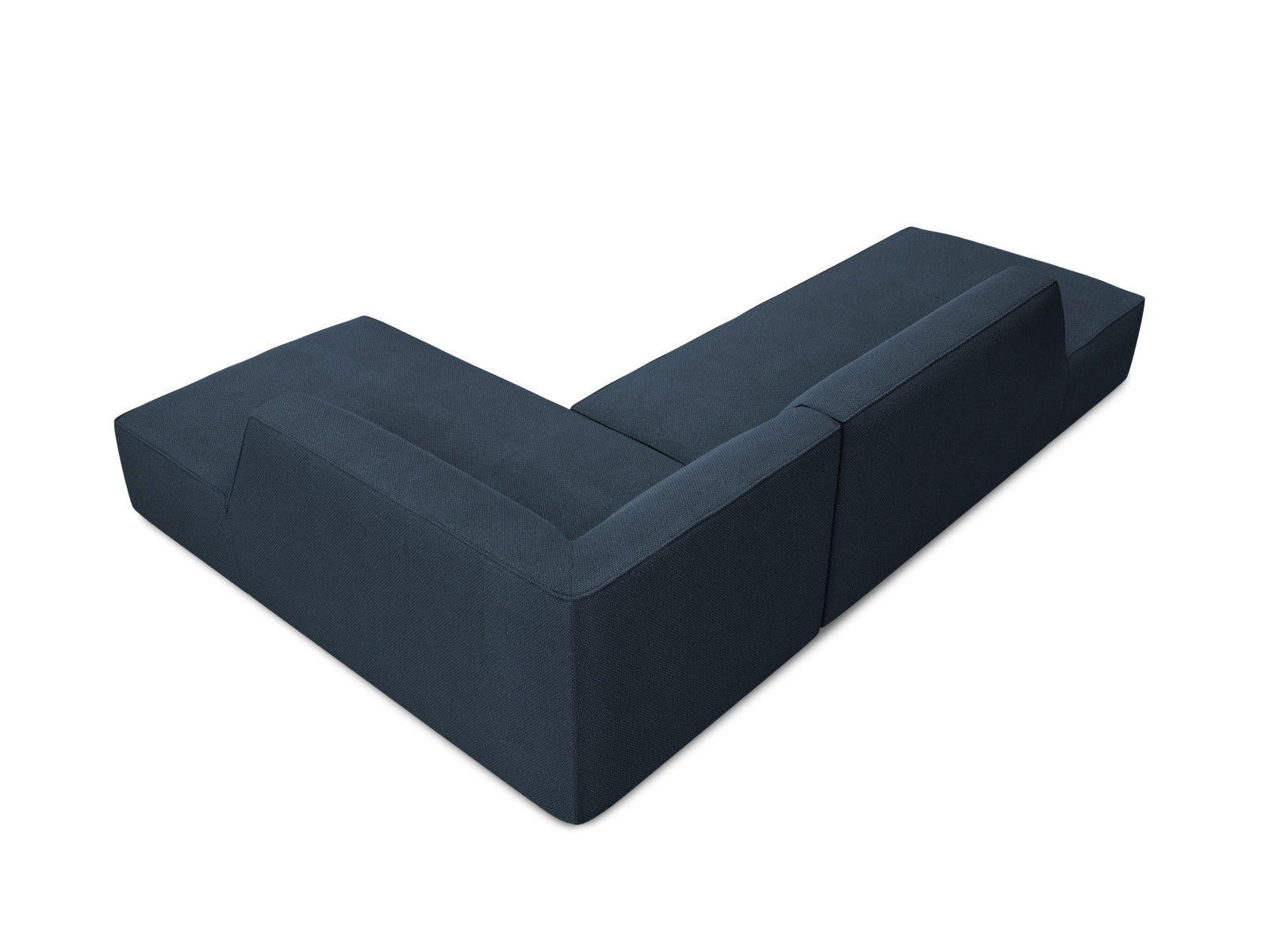 Entdecken Sie das Ruby Ecksofa rechts 4 Sitzer von Micadoni – ein stilvolles, modulares Möbelstück, das Komfort und Flexibilität für Ihr Wohnzimmer bietet.