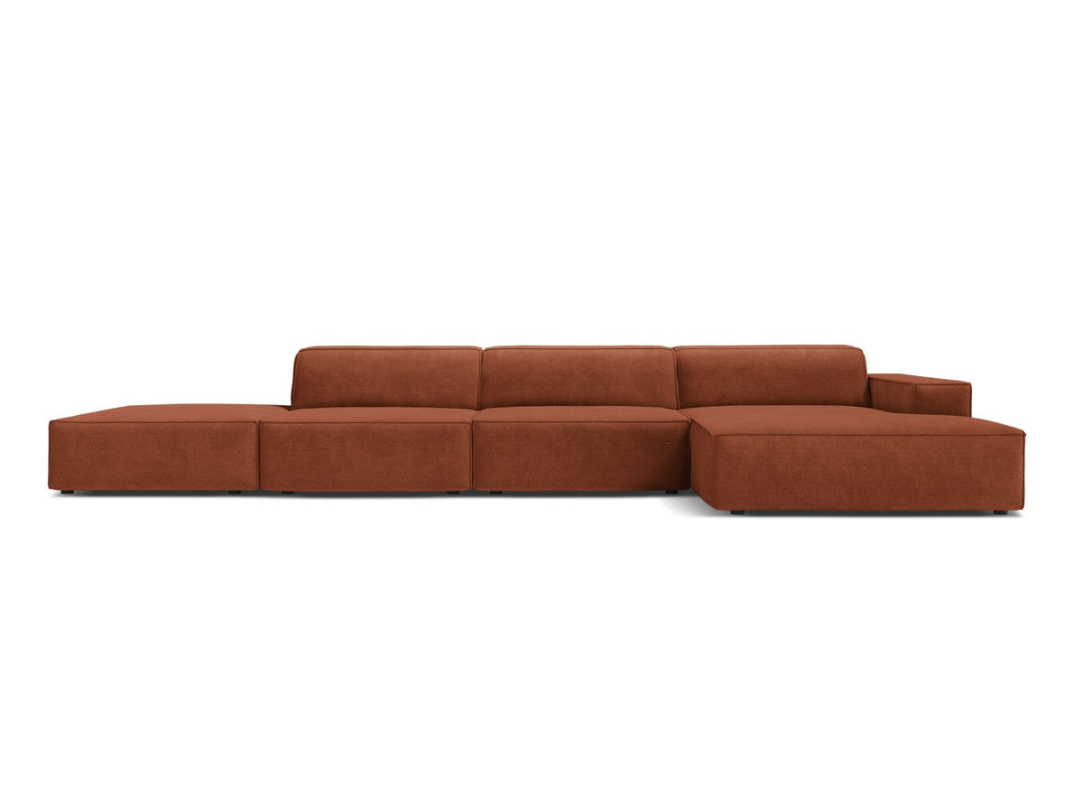 5-Sitzer Ecksofa rechts Jodie in Brick-Liberty präsentiert im Onlineshop von KAQTU Design AG. Ecksofa rechts ist von Micadoni