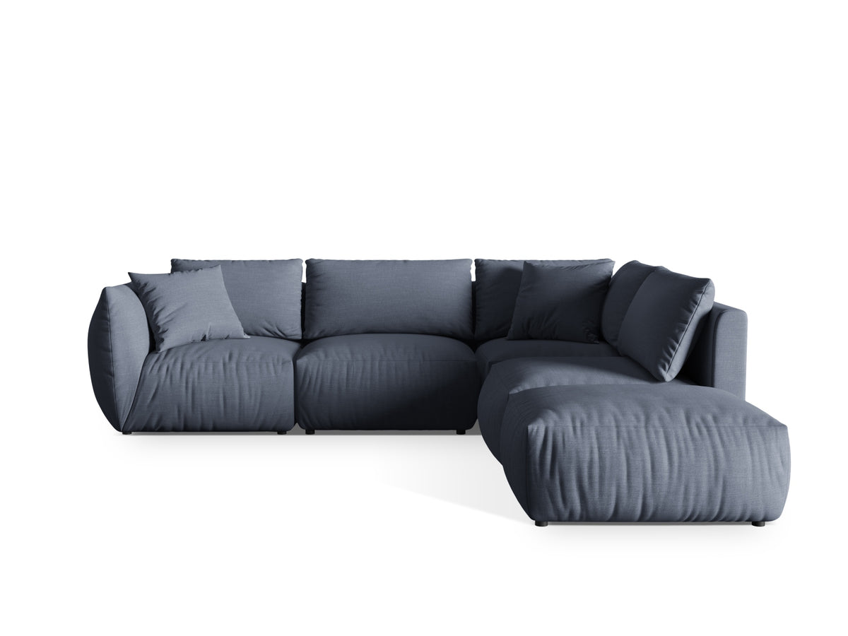 Chris Modular Ecksofa rechts 4 Sitzer in Light Green-LINS präsentiert im Onlineshop von KAQTU Design AG. Ecksofa rechts ist von Micadoni