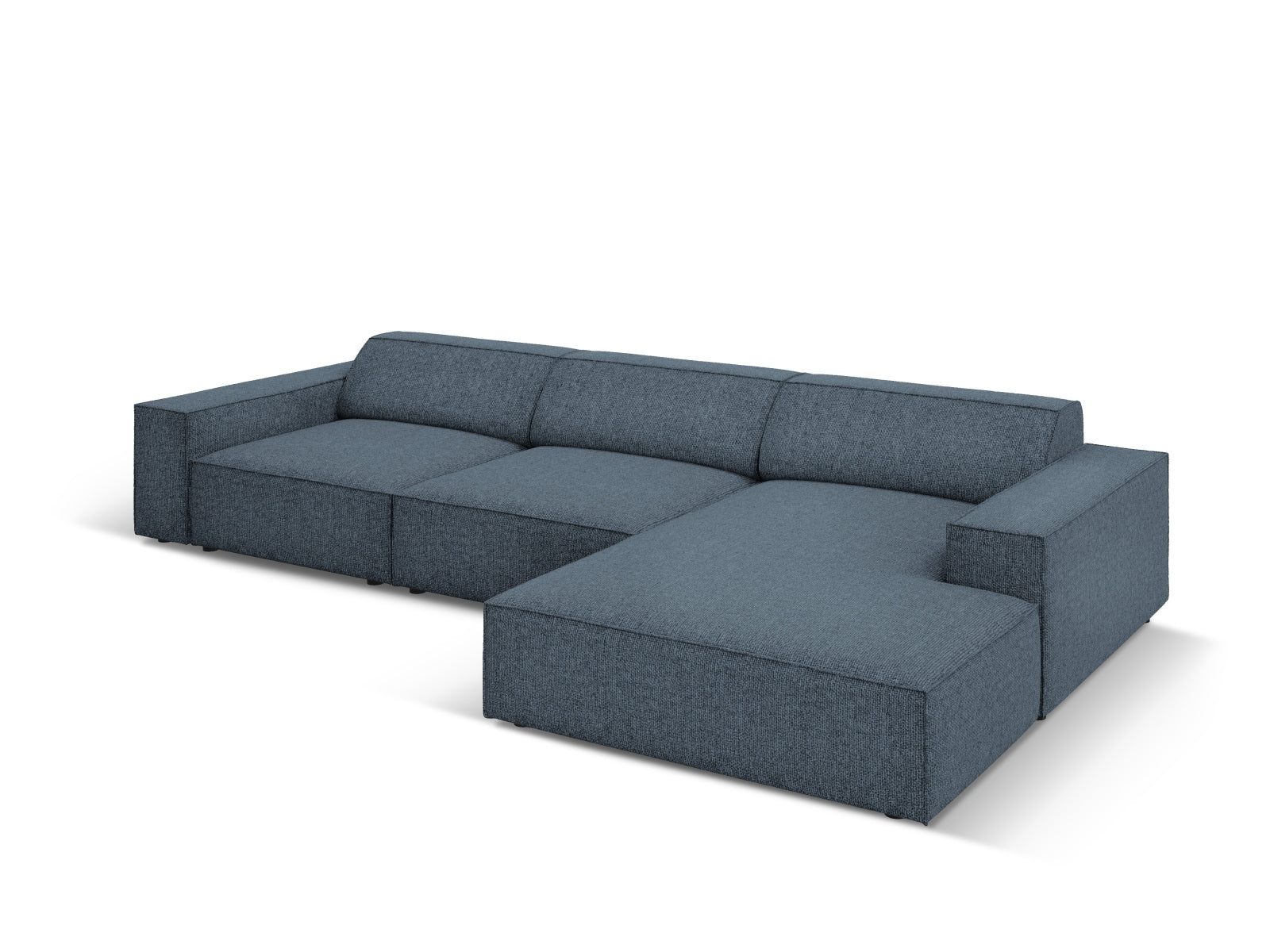 Erleben Sie das Jodie Ecksofa von Micadoni: Modular, elegant und ideal für gesellige Abende. Komfort für die ganze Familie!