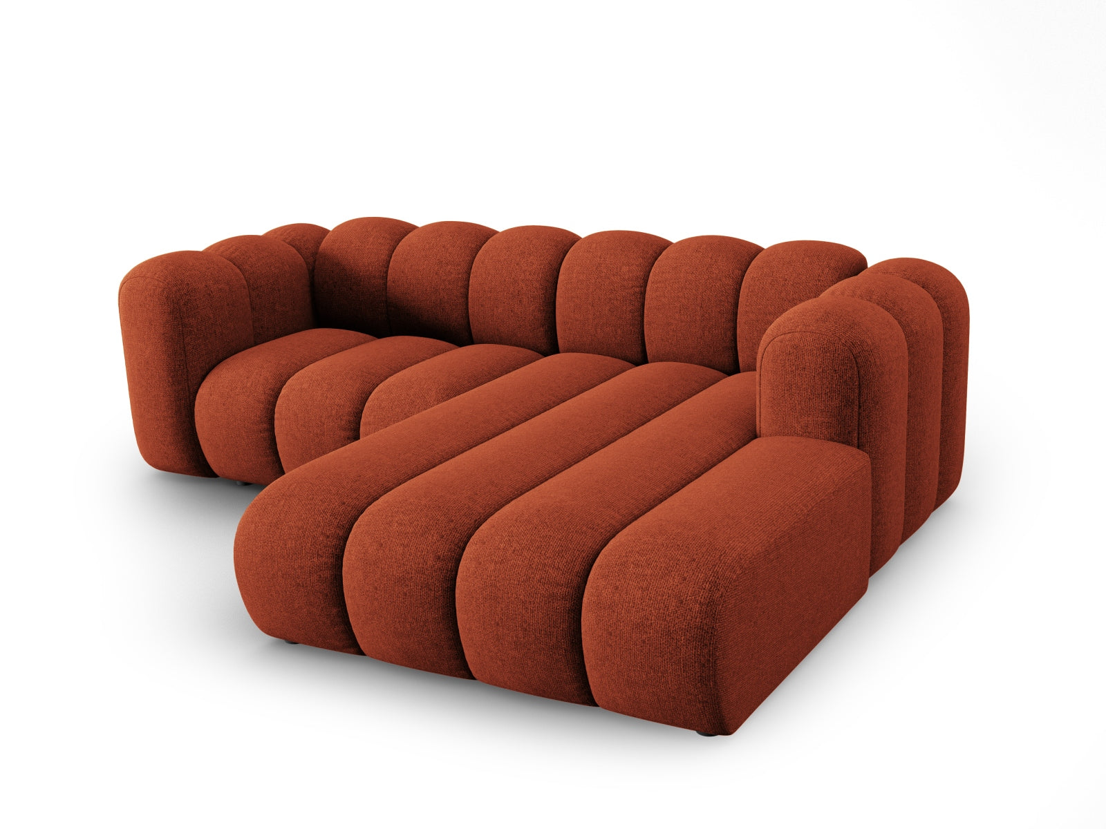 Entdecken Sie das Lupine Ecksofa rechts 3 Sitzer von Micadoni – ein stilvolles, modulares Sofa, das Komfort und Funktionalität vereint.