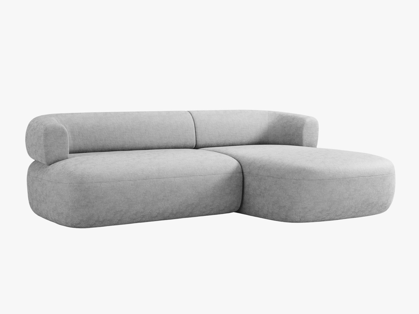 Modernes 5-Sitzer Ecksofa Jenny von Micadoni, rechtsseitig, vereint Komfort und Stil für Ihr Zuhause.