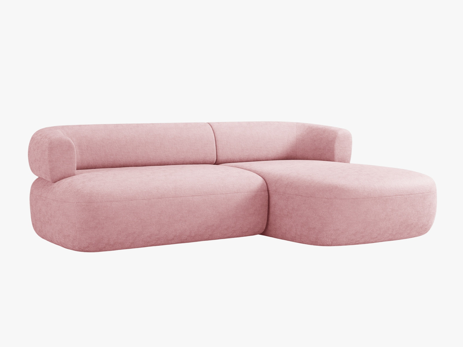 Erleben Sie das Jenny Ecksofa rechts 5 Sitzer von Micadoni – der perfekte Mix aus modernem Design und hohem Sitzkomfort für Ihr Zuhause!