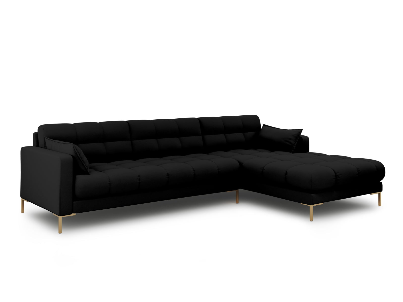 Entdecken Sie das elegante Mamaia Ecksofa rechts 5 Sitzer von Micadoni – stilvoll, komfortabel und perfekt für Ihr Wohnzimmer!