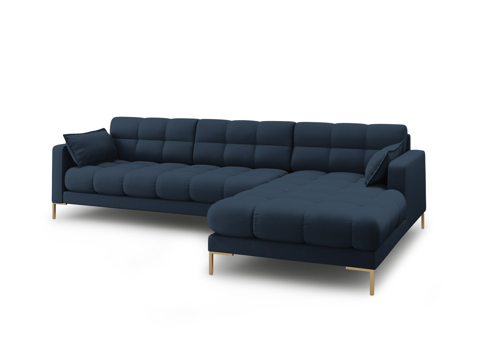 Erleben Sie das Mamaia Ecksofa rechts 5 Sitzer von Micadoni – ein modernes, komfortables Sofa, das Ihr Wohnzimmer stilvoll bereichert!