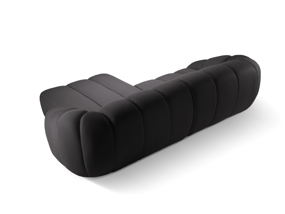Diana Ecksofa rechts 4 Sitzer in Espresso-Sonic präsentiert im Onlineshop von KAQTU Design AG. L-Sofa rechts ist von Micadoni