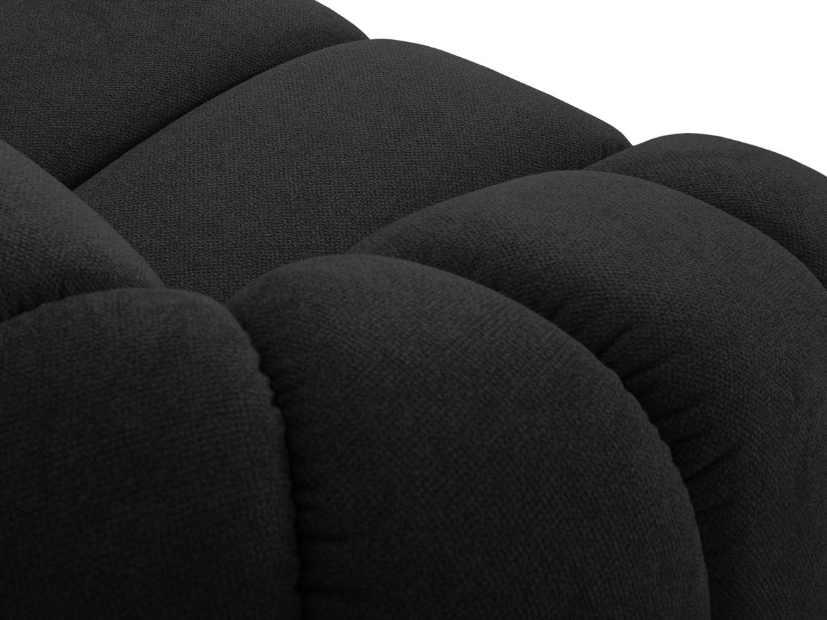 Diana Ecksofa rechts 4 Sitzer in Anthracite-Bubble präsentiert im Onlineshop von KAQTU Design AG. L-Sofa rechts ist von Micadoni