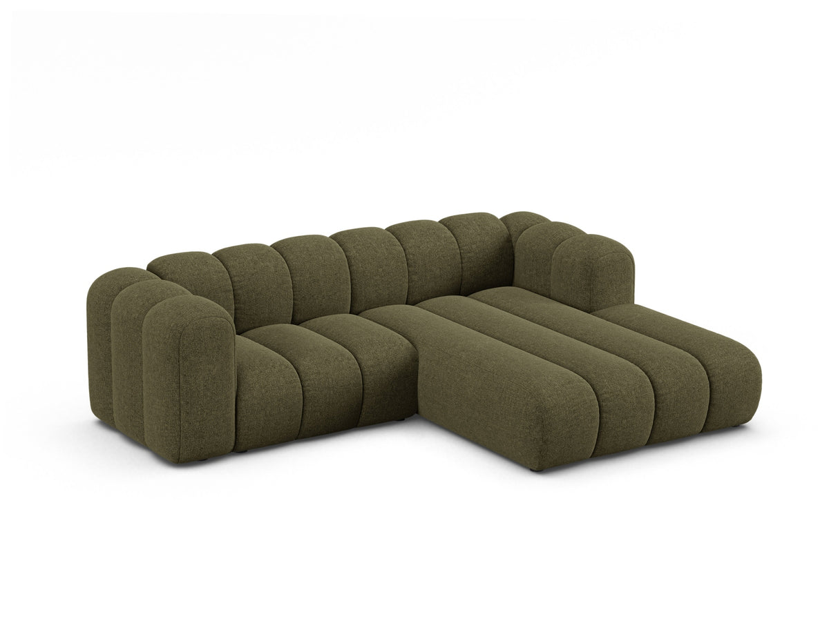 Lupine Modular Ecksofa rechts 3 Sitzer in Green-Eden präsentiert im Onlineshop von KAQTU Design AG. L-Sofa rechts ist von Micadoni