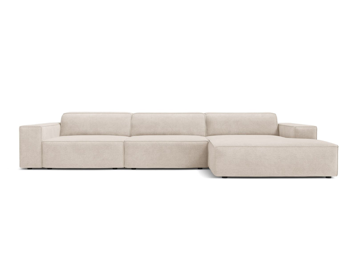 4-Sitzer Ecksofa rechts Jodie in Beige-Liberty präsentiert im Onlineshop von KAQTU Design AG. Ecksofa rechts ist von Micadoni