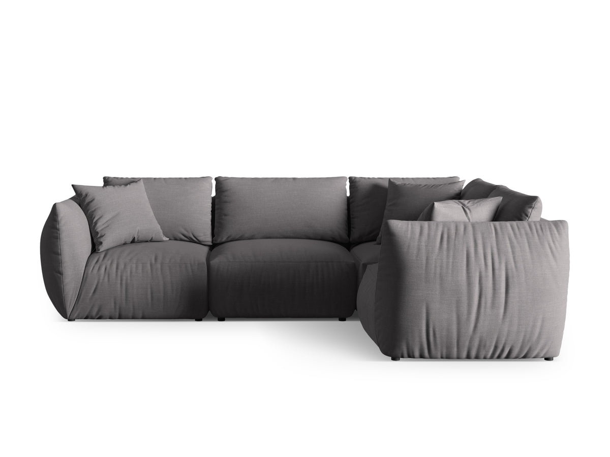 Chris Ecksofa rechts 4 Sitzer in Sand-LINS präsentiert im Onlineshop von KAQTU Design AG. Ecksofa rechts ist von Micadoni