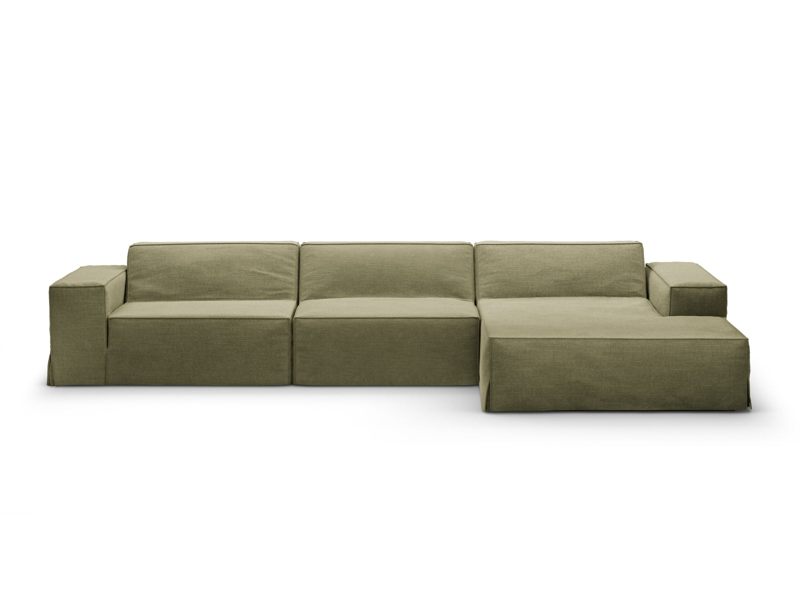 Elegantes Jodie Modular Ecksofa rechts, 4-Sitzer, mit hochwertiger Verarbeitung und zeitgemäßem Look für gemütliche Wohnräume.