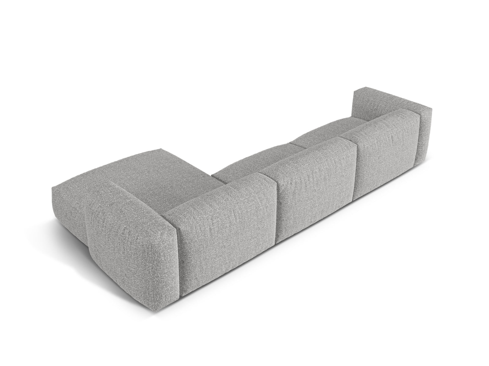 3-Sitzer XL Modular Ecksofa rechts Martina in Silver-Monet präsentiert im Onlineshop von KAQTU Design AG. Ecksofa rechts ist von Micadoni