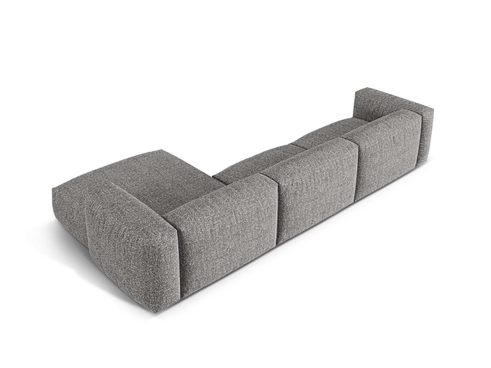 3-Sitzer XL Modular Ecksofa rechts Martina in Graphite-Monet präsentiert im Onlineshop von KAQTU Design AG. Ecksofa rechts ist von Micadoni