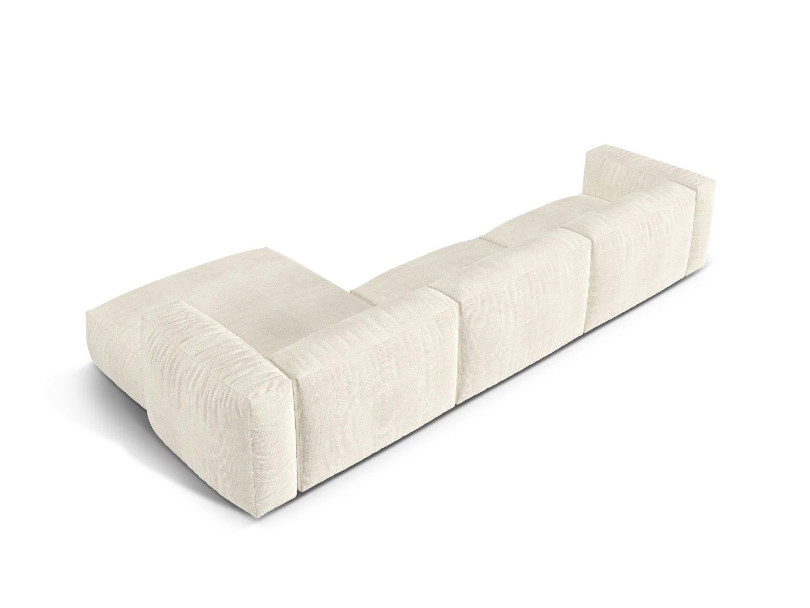 3-Sitzer XL Modular Ecksofa rechts Martina in Ivory-Monet präsentiert im Onlineshop von KAQTU Design AG. Ecksofa rechts ist von Micadoni