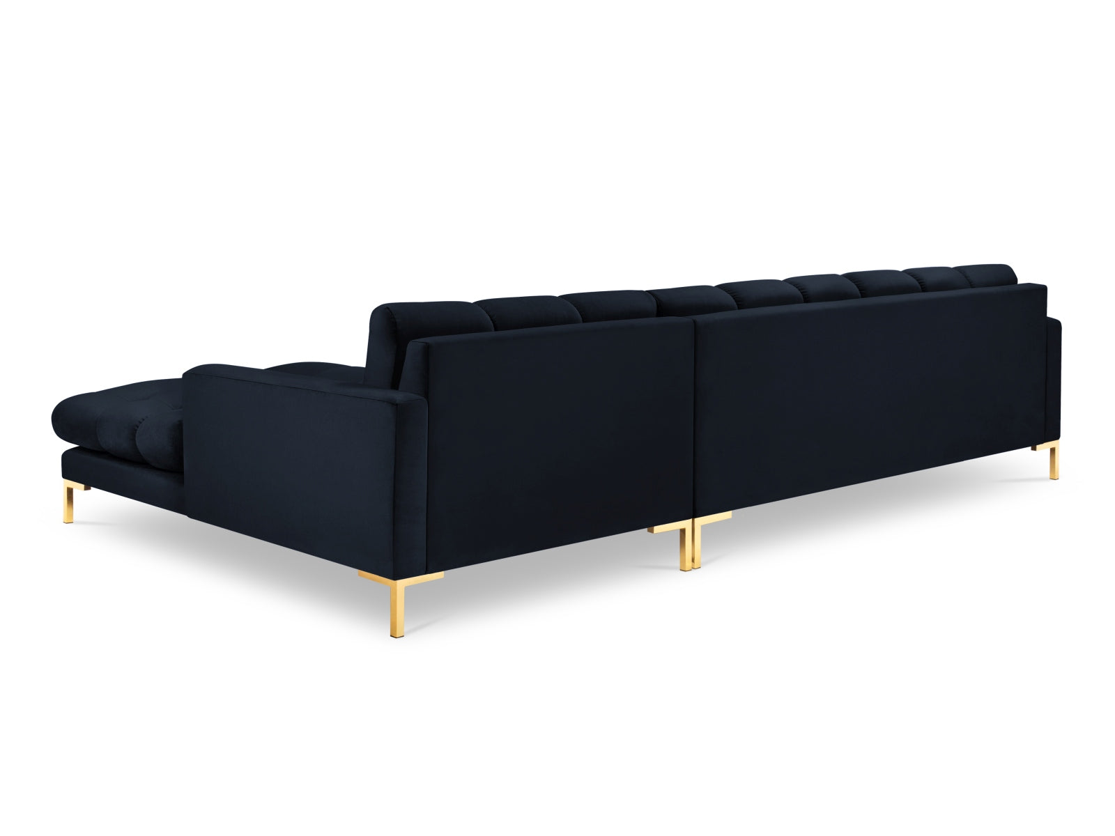 Entdecken Sie das elegante Mamaia Velour Ecksofa rechts von Micadoni – ein 5-Sitzer, der höchsten Komfort und stilvolles Design für Ihr Zuhause bietet.