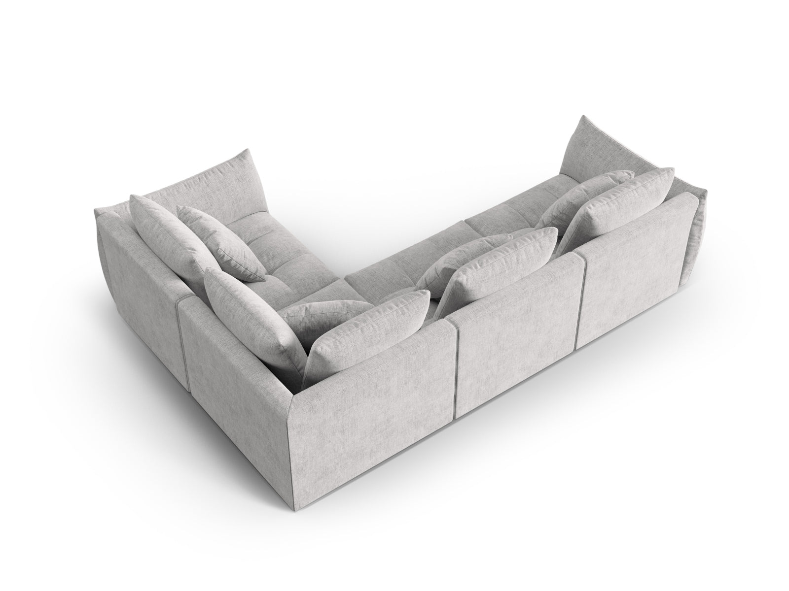 Erleben Sie das elegante Bloom Modular Ecksofa rechts 3 Sitzer von Micadoni – perfekt für Ihr modernes Zuhause, flexibel, bequem und stilvoll.