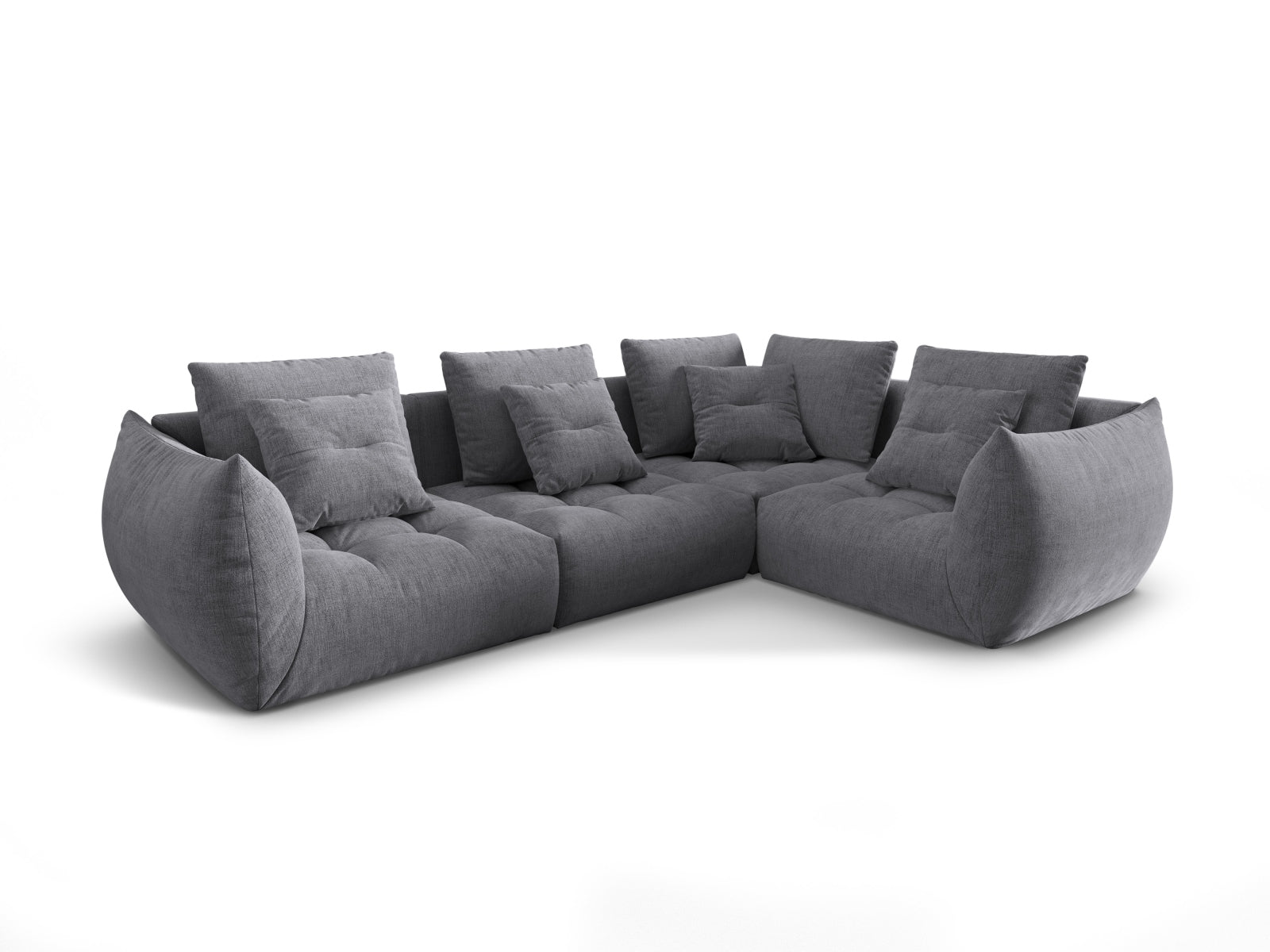 Entdecken Sie das stilvolle Bloom Modular Ecksofa rechts 3 Sitzer von Micadoni – flexibel, modern und ideal für Ihr Zuhause. Ein Must-Have für jedes Wohnzimmer!