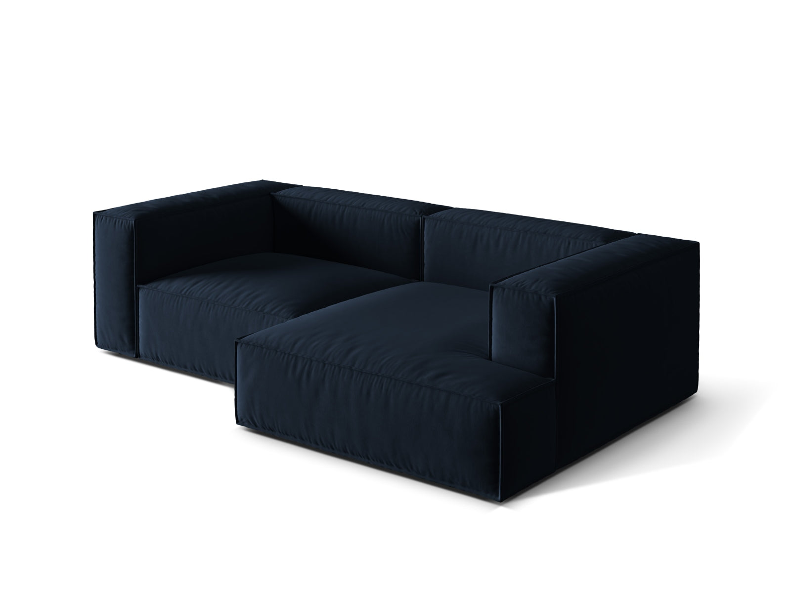 Erleben Sie das stilvolle Nuria Velour Modular Ecksofa rechts 3 Sitzer von Micadoni – perfekt für moderne Interiors und ultimativen Komfort.