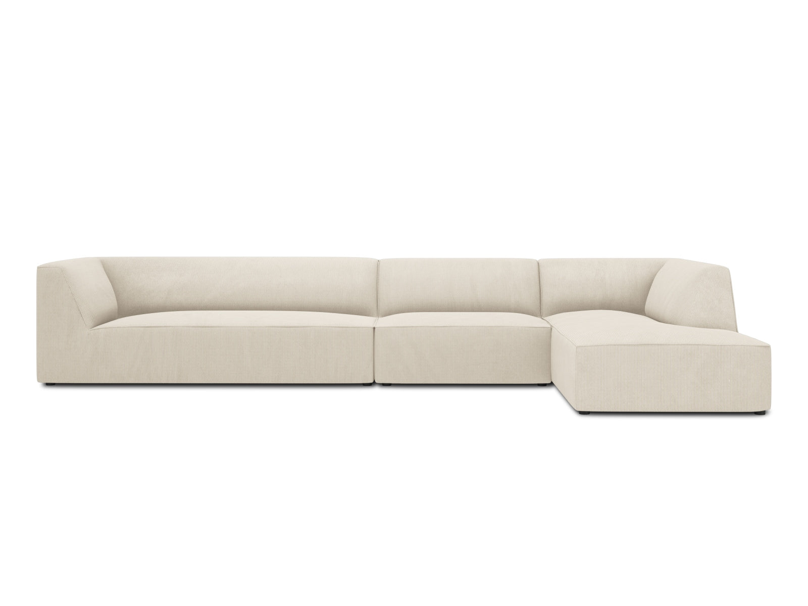 Ruby Modulares Ecksofa rechts 5 Sitzer in Light Beige präsentiert im Onlineshop von KAQTU Design AG. Ecksofa rechts ist von Micadoni