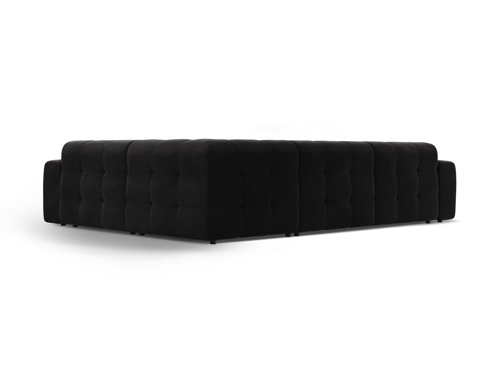 Entdecken Sie das Kendal Velour Ecksofa rechts 6 Sitzer von Micadoni – stilvolles Design, grosszügige Sitzfläche und höchsten Komfort für Ihr Zuhause.