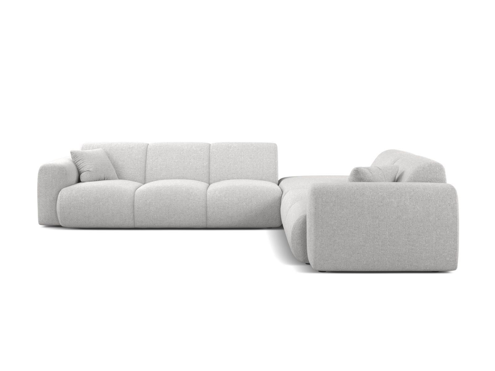 Elegantes 6-Sitzer Ecksofa rechts Molino in modernem Design, ideal für stilvolle Wohnräume, erhältlich bei KAQTU Design AG.
