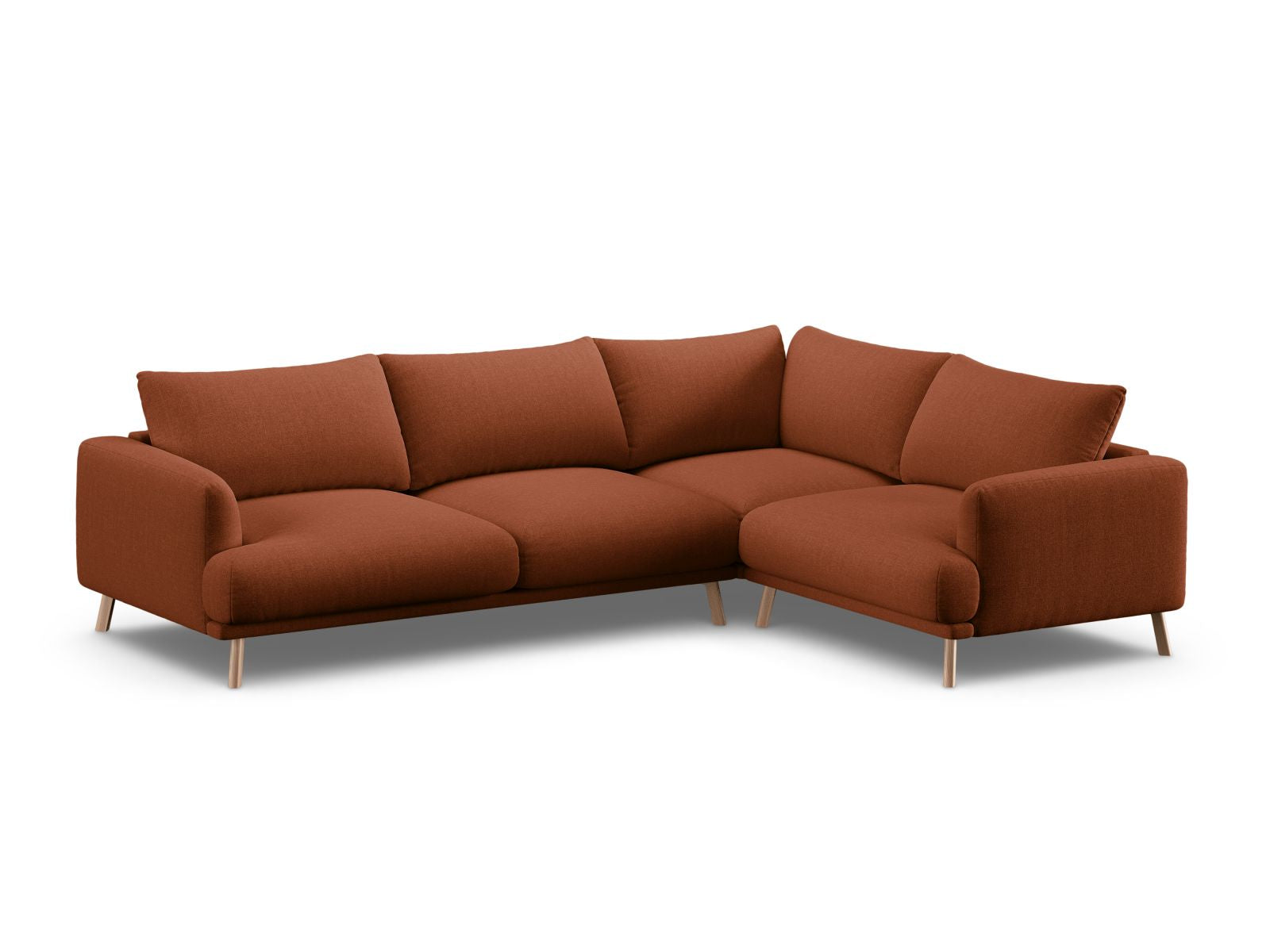 4-Sitzer Ecksofa rechts Naomi in Brick-Liberty präsentiert im Onlineshop von KAQTU Design AG. Ecksofa rechts ist von Micadoni