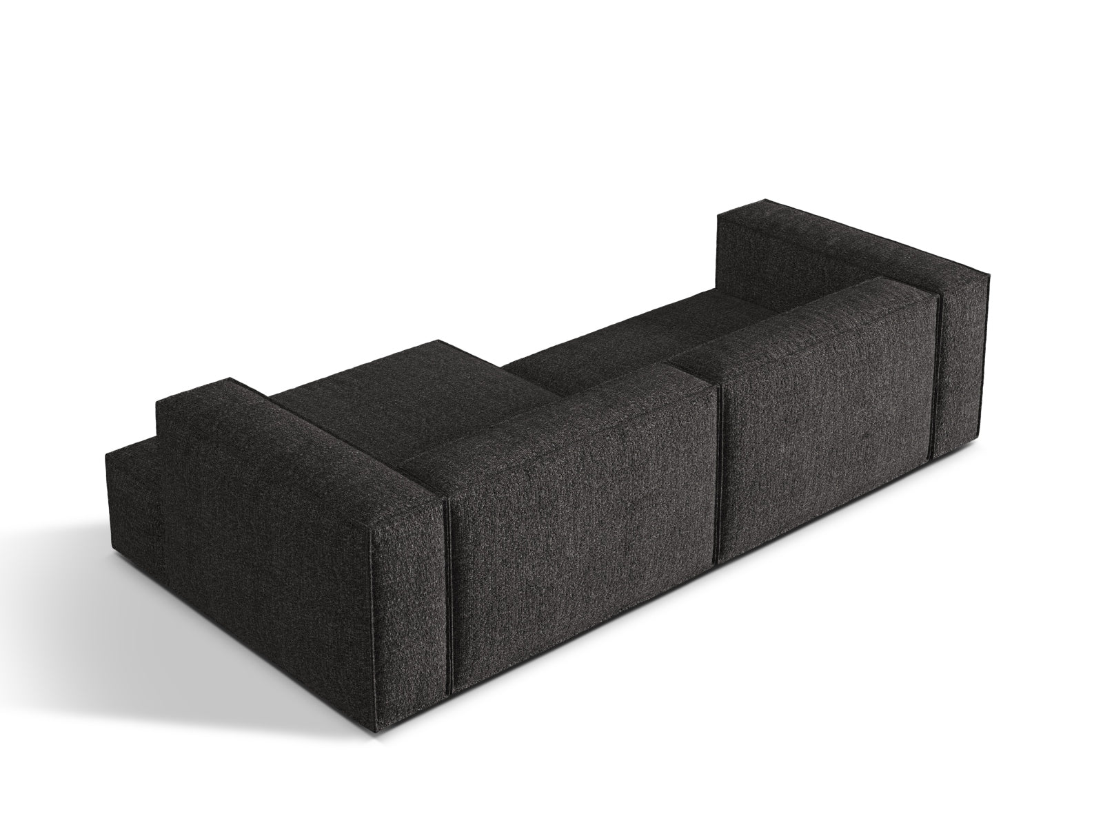 Entdecken Sie das elegante Nuria Boucle Modular Ecksofa rechts von Micadoni – ein luxuriöses 4-Sitzer Sofa mit weicher Boucle-Polsterung für ultimativen Sitzkomfort.