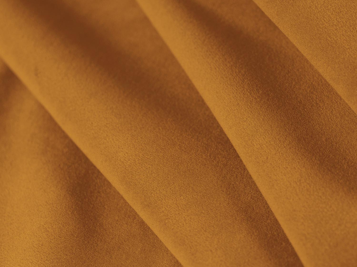 Stilvolles Kendal Velour Ecksofa in warmem Senfgelb, 5-Sitzer, perfekt für entspannte Abende und modernes Wohndesign von Micadoni.
