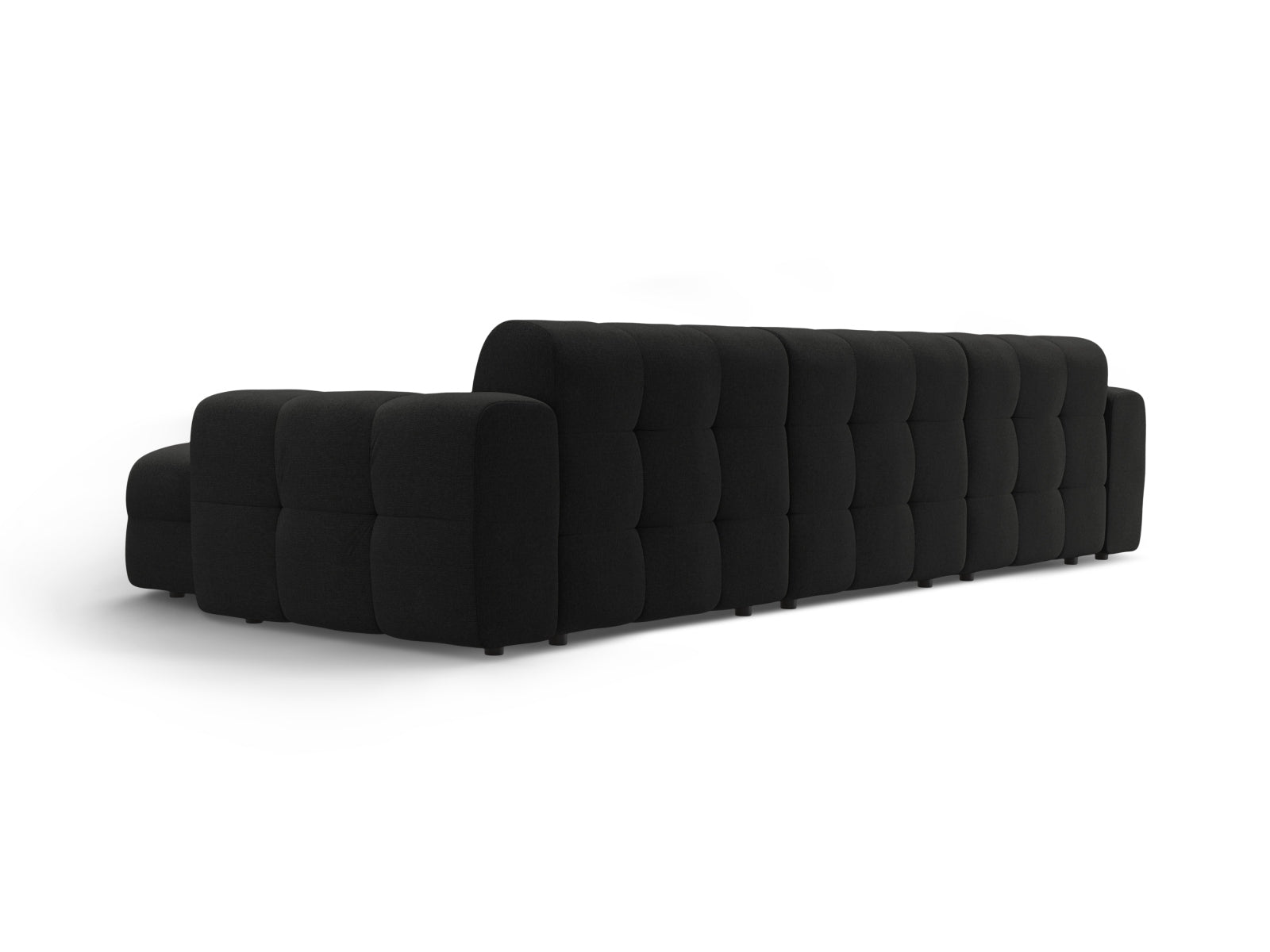 Entdecken Sie das Kendal Ecksofa rechts 5 Sitzer von Micadoni – stilvolles Velours, zeitgemässes Design und hervorragender Sitzkomfort für Ihr Zuhause.