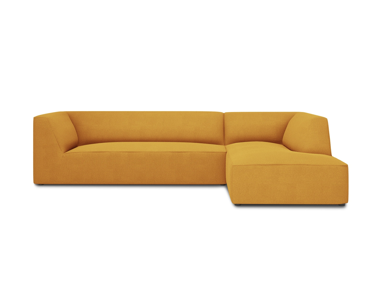 Erleben Sie das Ruby Ecksofa rechts 4 Sitzer von Micadoni – ein elegantes, modulares Sofa, das Komfort und Stil in Ihr Zuhause bringt.