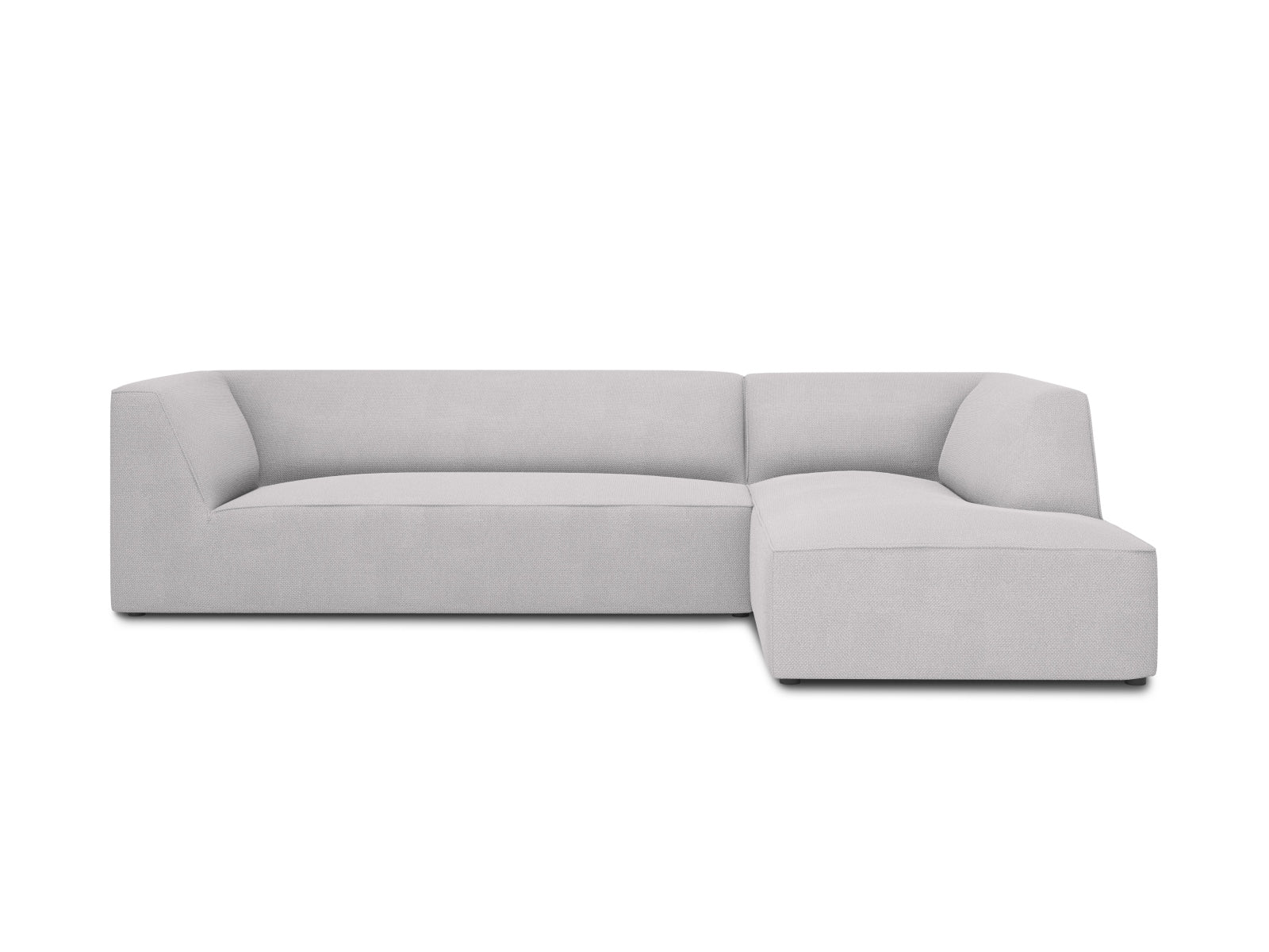 Erleben Sie das Ruby Ecksofa rechts 4 Sitzer von Micadoni – ein elegantes, modulares Sofa, das Komfort und Stil in Ihr Zuhause bringt.