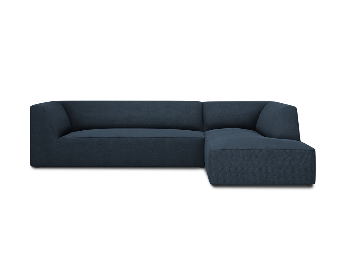 Ruby Modulares Ecksofa rechts 4 Sitzer in Navy Blue-Ottawa präsentiert im Onlineshop von KAQTU Design AG. L-Sofa rechts ist von Micadoni