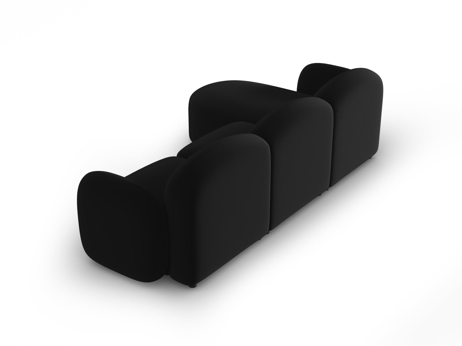 Entdecken Sie das elegante Blair Velour Ecksofa rechts von Micadoni – ein luxuriöses 4-Sitzer Sofa, das höchsten Komfort und stilvolles Design vereint.