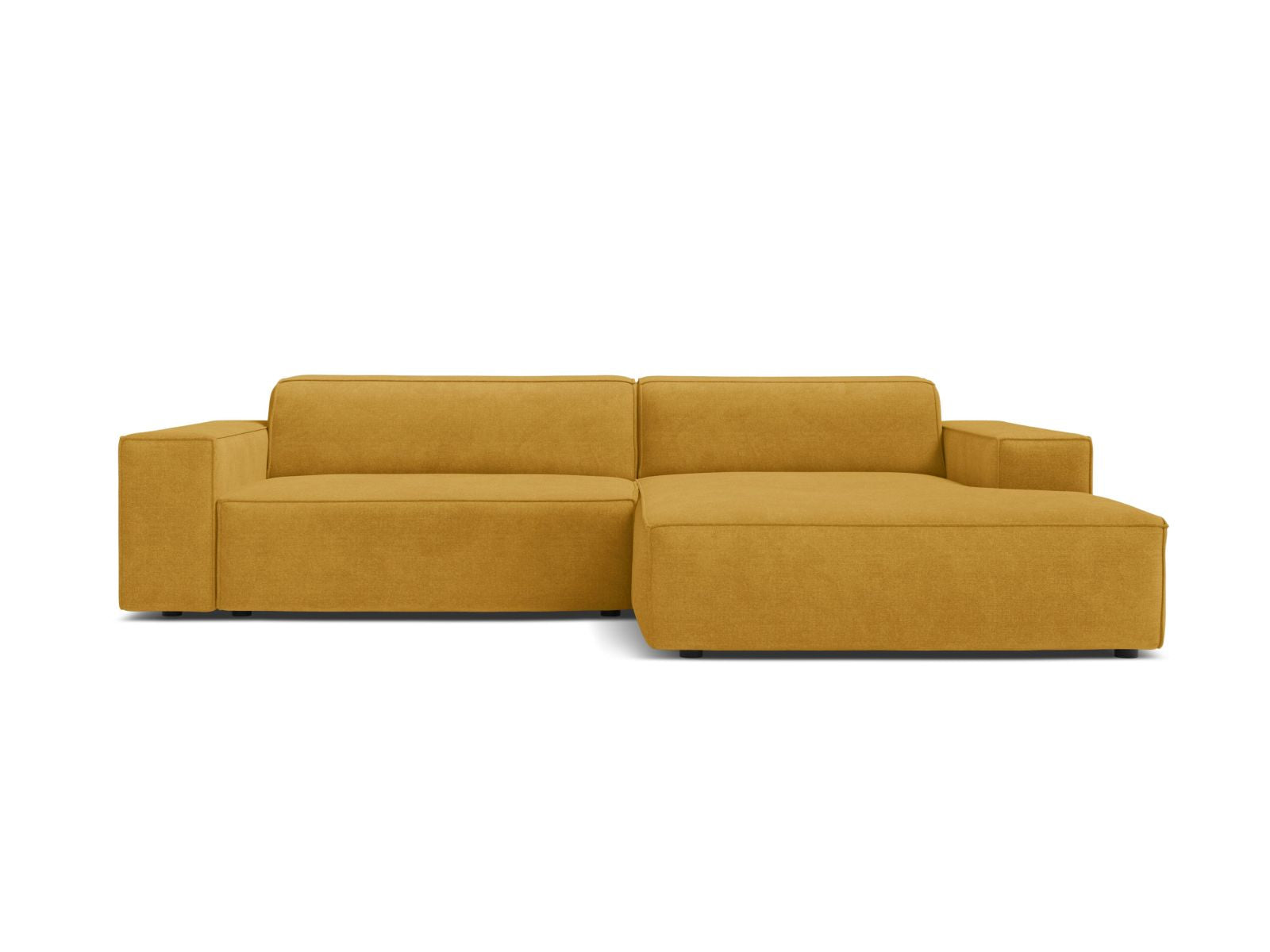 3-Sitzer Ecksofa rechts Jodie in Yellow-Liberty präsentiert im Onlineshop von KAQTU Design AG. Ecksofa rechts ist von Micadoni