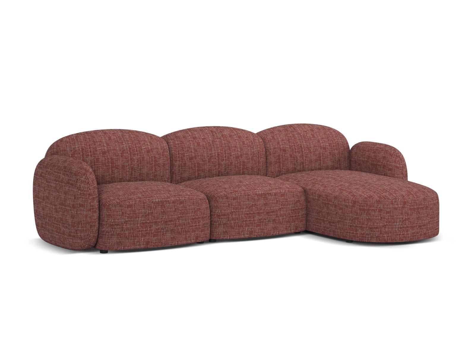 Elegantes 4-Sitzer Ecksofa rechts Blair von Micadoni, ideal für stilvolle Wohnräume, in modernem Design und hochwertiger Verarbeitung.