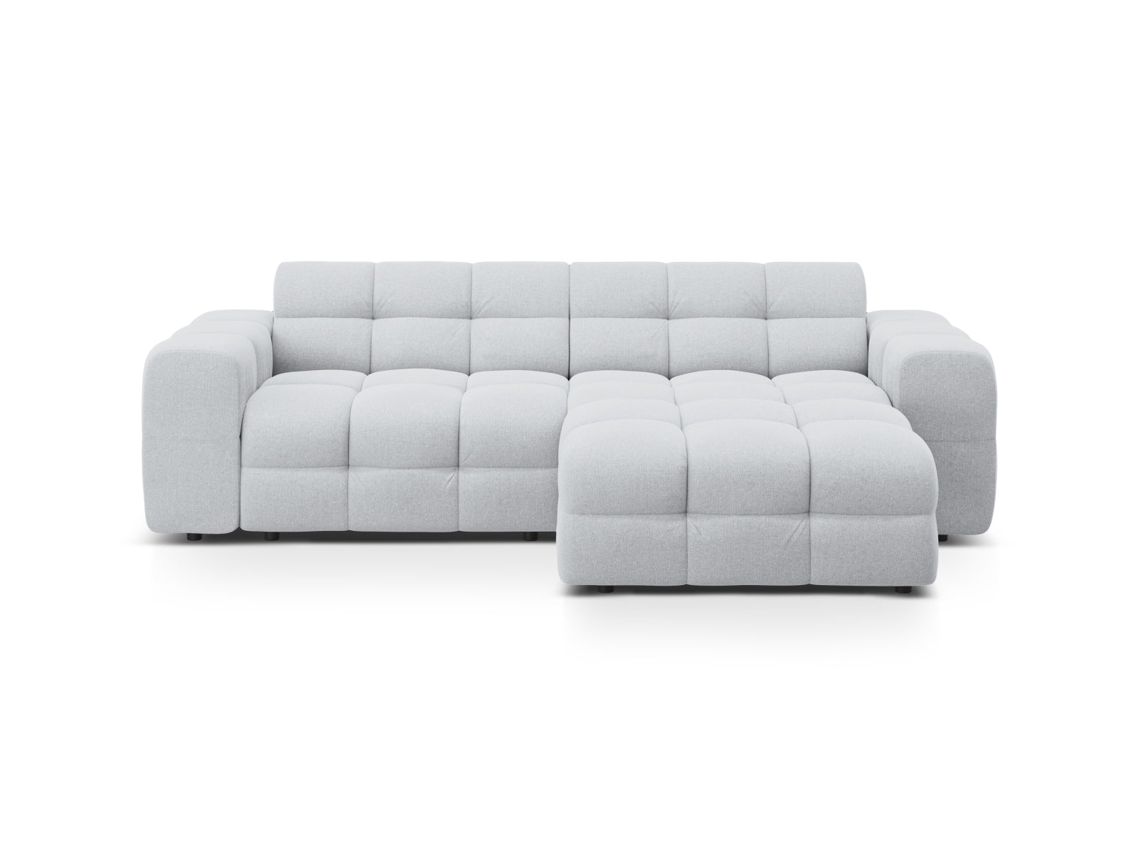 Kendal Ecksofa rechts 4 Sitzer in Light Grey präsentiert im Onlineshop von KAQTU Design AG. Ecksofa rechts ist von Micadoni