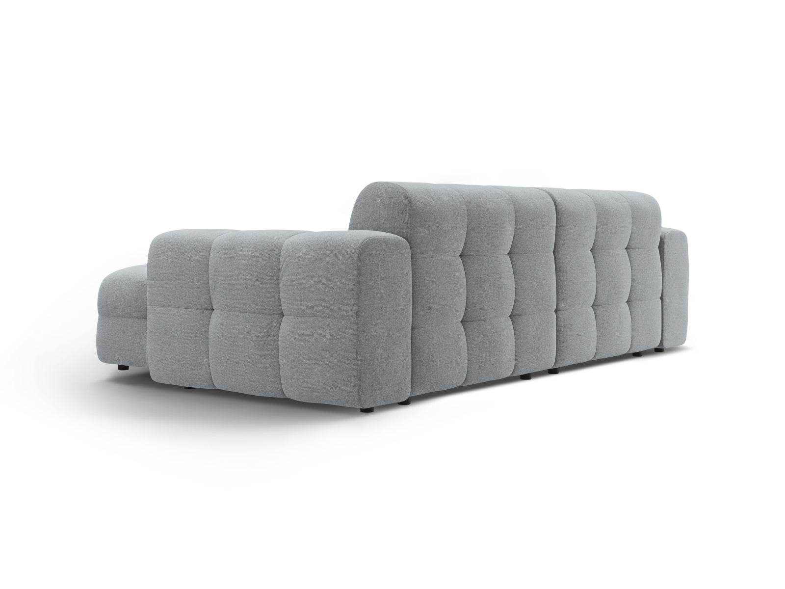 Stylisches Kendal Ecksofa rechts, 4-Sitzer in Platinum-Ottawa, ideal für stilvolle Wohnräume mit hohem Komfort und ansprechendem Design.