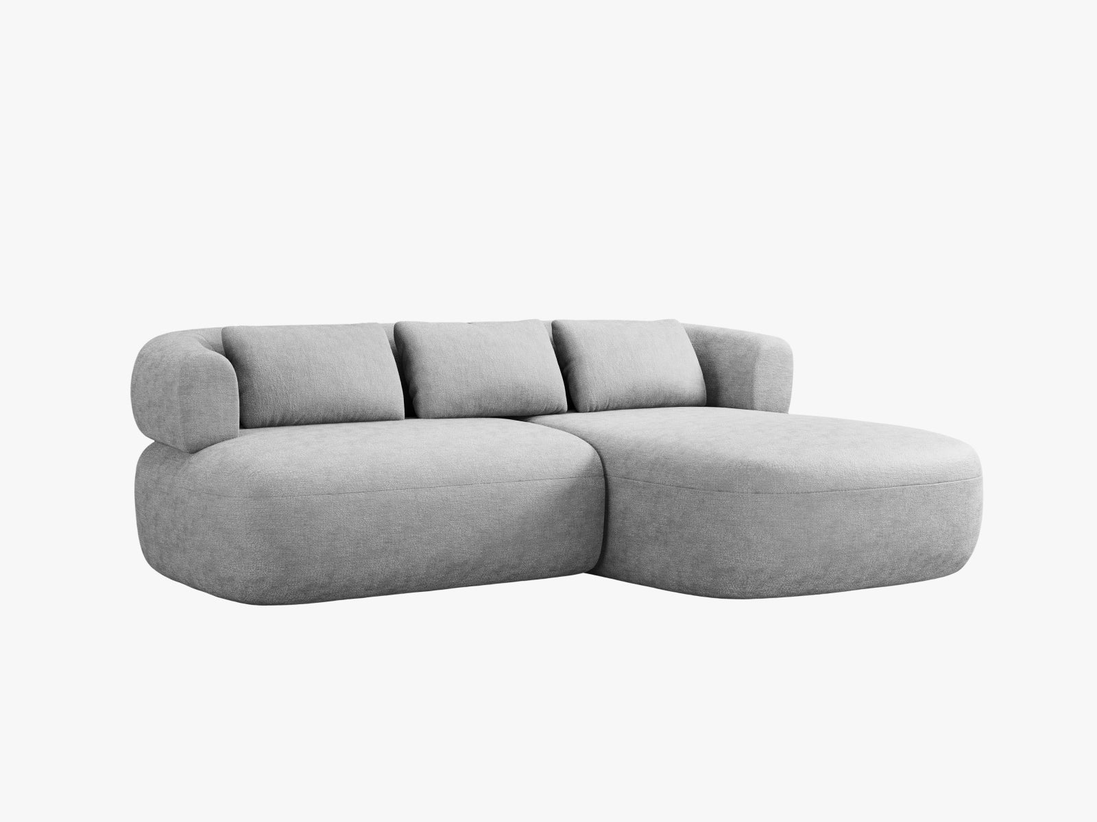 Stylisches Ecksofa Jenny von Micadoni, 5-Sitzer, rechtsseitig, vereint Komfort und modernes Design für ein einladendes Wohnambiente.