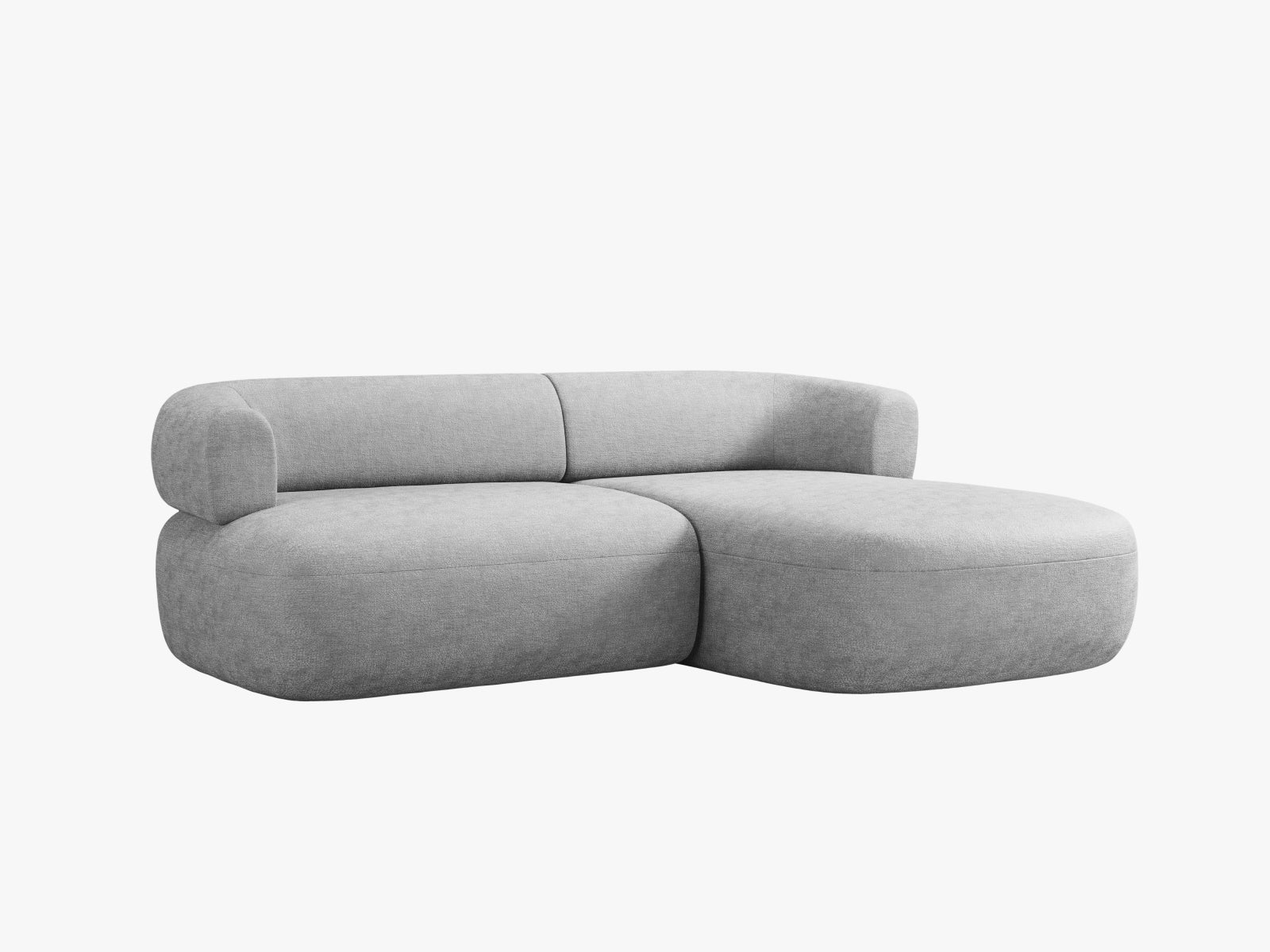 Elegantes 5-Sitzer Ecksofa Jenny von Micadoni, rechtsseitig, bietet eine harmonische Kombination aus Stil und Gemütlichkeit für Ihr Zuhause.
